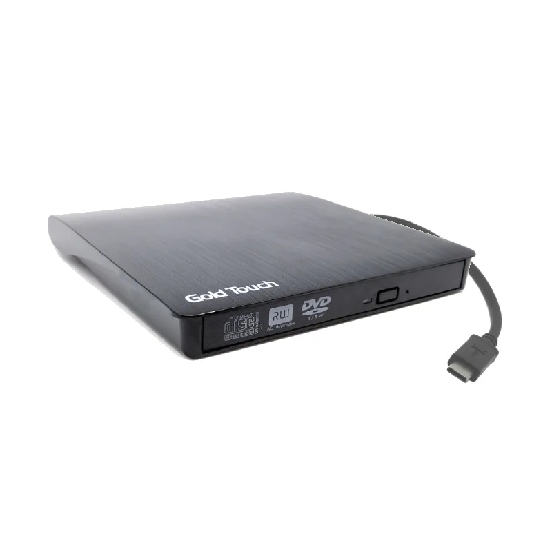 צורב חיצוני DVD/CD Gold Touch External USB-C DVD-RW