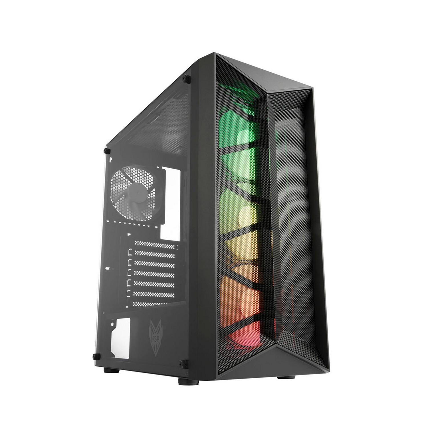 Корпус FSP CMT211A ATX Mid Tower Цвет:черный