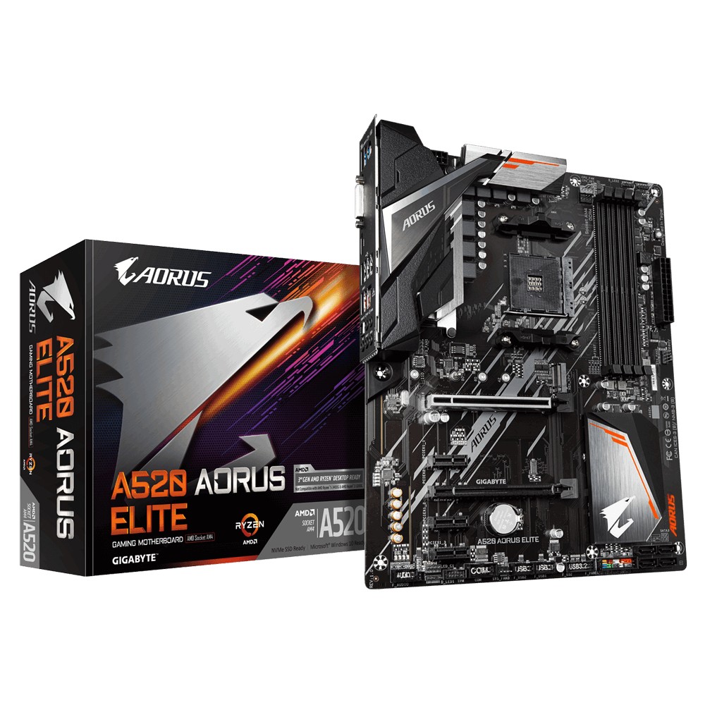לוח אם Gigabyte A520 AORUS ELITE DDR4 AM4