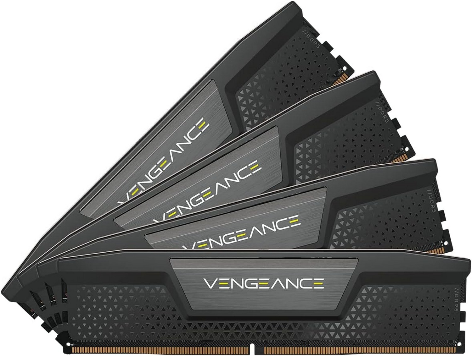 Оперативная память DRAM Corsair VENGEANCE CMK128GX5M4B5600C40 KIT 128GB (4x32GB) DDR5 5600MHz CL40 Цвет:черный
