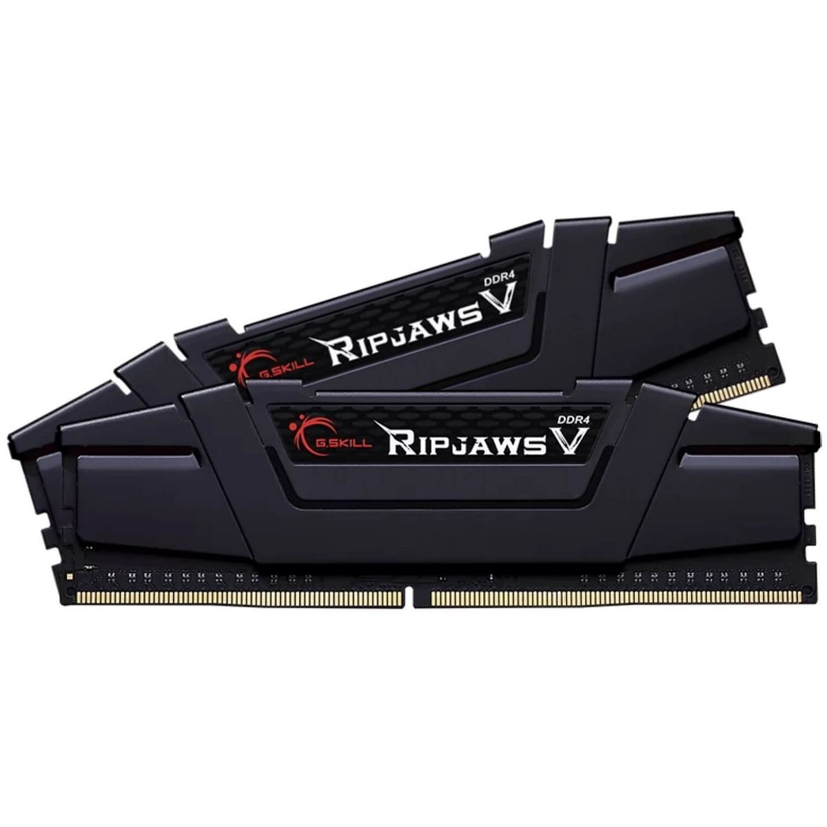Оперативная память DRAM G.Skill Ripjaws V F4-3600C18D-32GVK KIT 32GB (2x16GB) DDR4 3600MHz CL18 XMP 2.0 1.35V Цвет:черный