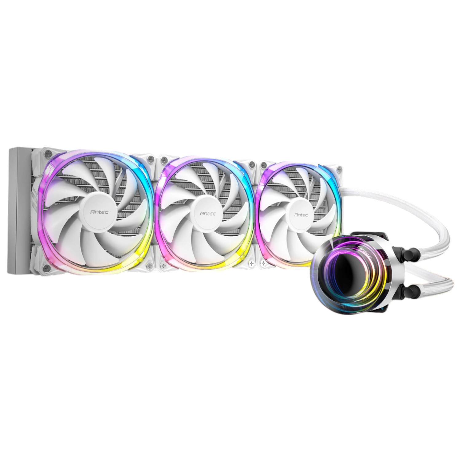 Водяное охлаждение Antec Vortex 360 ARGB белый 360mm