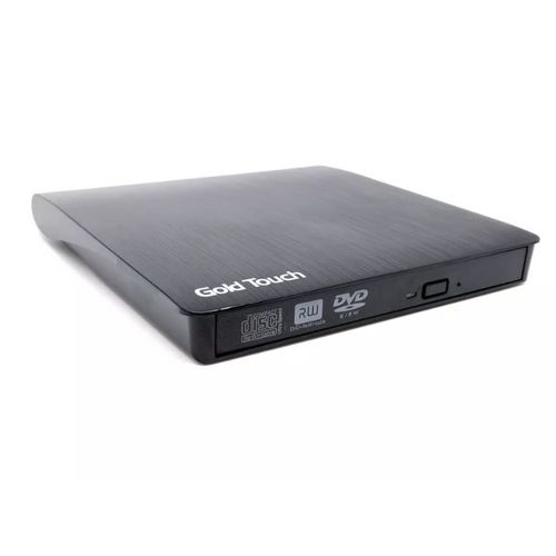 Внешний Привод DVD/CD Gold Touch External USB3.0 DVD-RW E-DVDRW-USB3.0 Цвет:черный